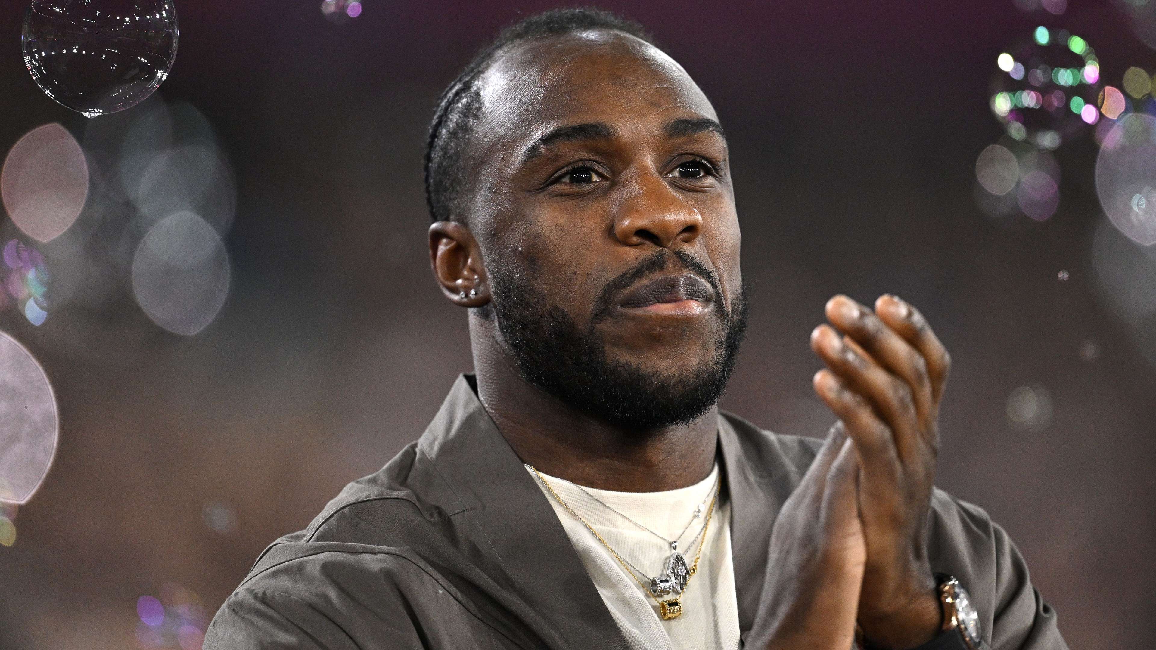 他在比賽中 他在比賽中